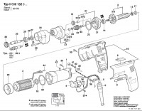 Bosch 0 602 132 061 GR.57 High Frequency Drill Spare Parts